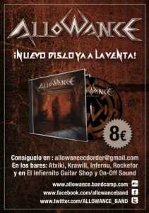 Allowance nuevo disco a la venta Unbreakable