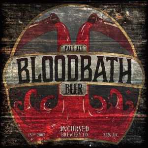 Incursed portada del nuevo E.P. Beer Bloodbath