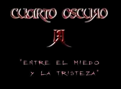 Cuarto Oscuro lyric-video de Entre El Miedo Y La Tristeza
