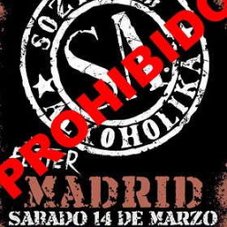 Soziedad Alkoholika censurados en Madrid