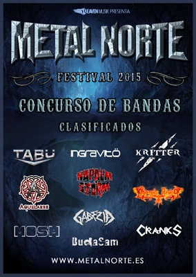 Nuestros finalistas en el concurso Metal Norte