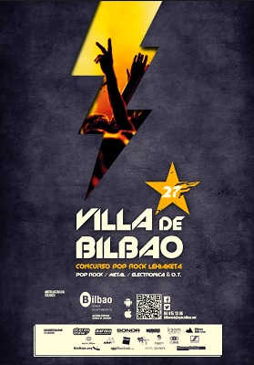 27 Concurso Pop Rock Villa de Bilbao bandas clasificadas