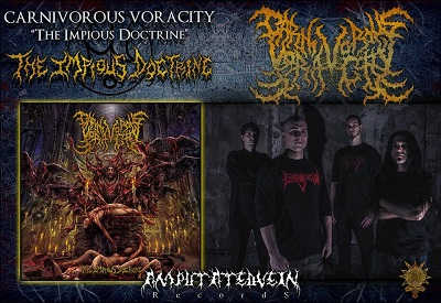 Carnivorous Voracity nuevo disco The Impious Doctrine en agosto