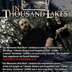 In Thousand Lakes fecha de «The Memories That Burn»