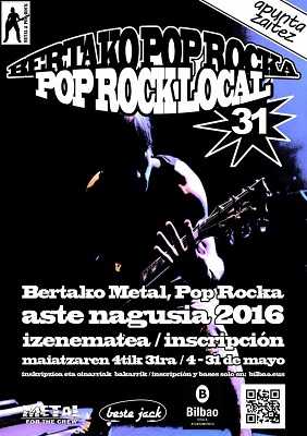 31 Muestra Metal-Pop-Rock Aste Nagusia