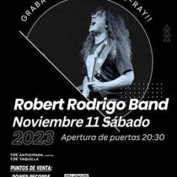 Robert Rodrigo grabará un disco en directo